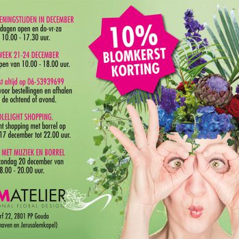 Kerst bij Blomatelier in Gouda