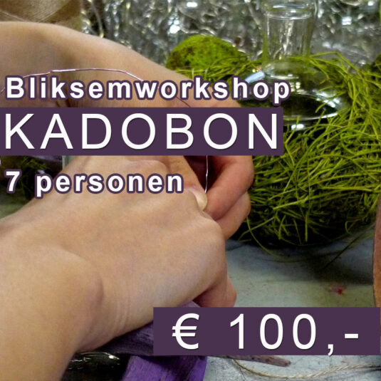 Bliksem workshop kadobon