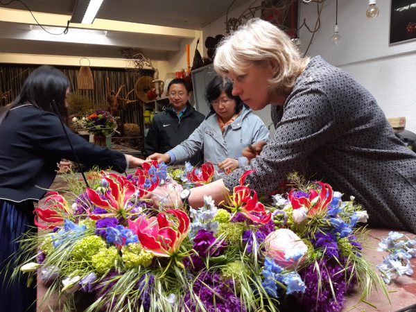 funeral wreath practice