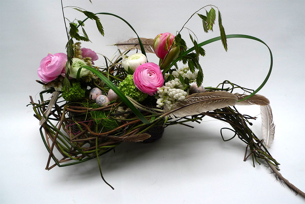 gewelddadig wandelen Allerlei soorten Paasnest - Blomatelier Gouda - International Floral Design