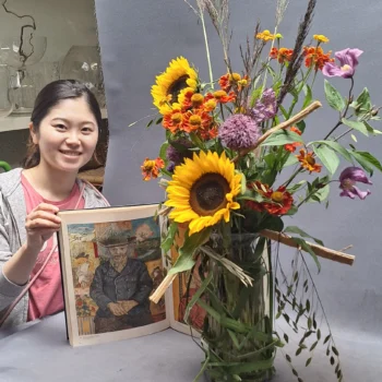 floral design van gogh